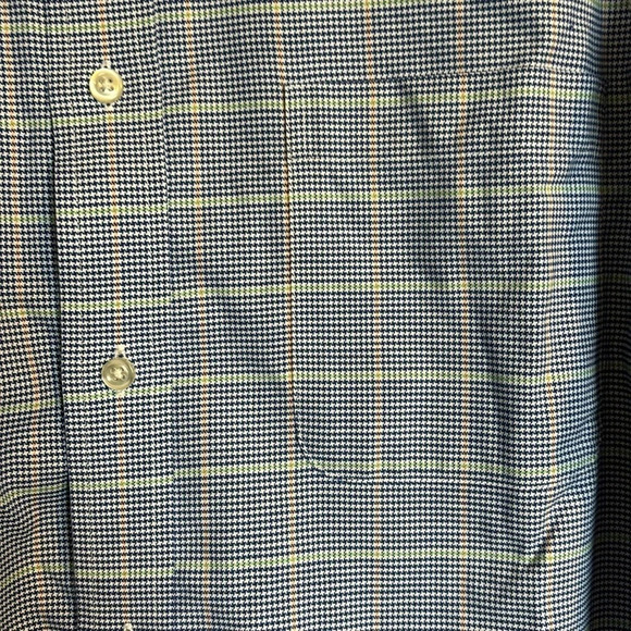 Lands’ End men’s blue non iron original oxford button down shirt size small - Picture 3 of 8